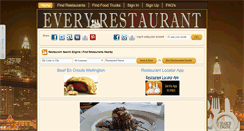 Desktop Screenshot of everyrestaurantinthecity.com